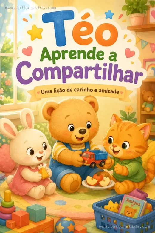Téo Aprende a Compartilhar
