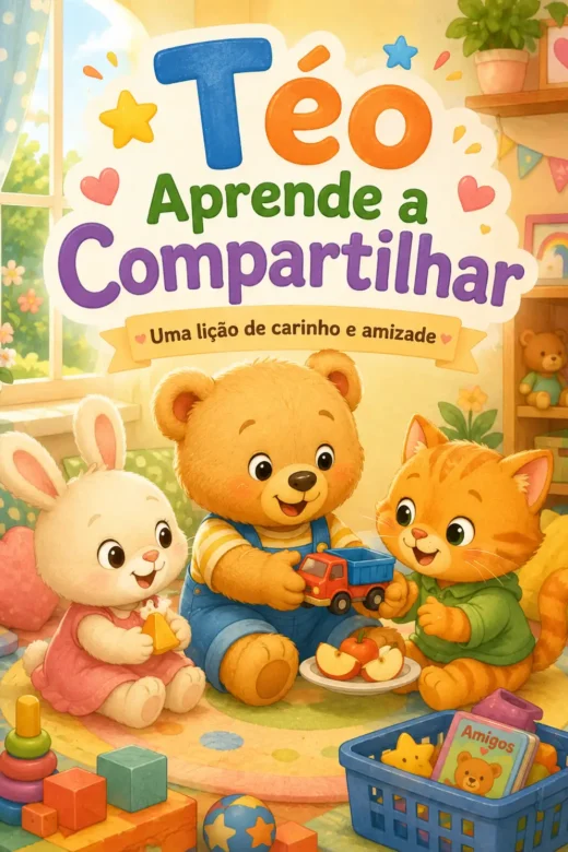 Téo Aprende a Compartilhar